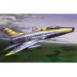 Image de Trumpeter Maquette avion : North American F-100D Super Sabre