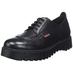 Kickers Famous, Plate-Forme Femme, Noir, 40 EU