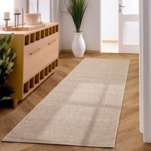 Tapis de salon - SIMPEX - Amandine - Beige - 80 x 150 cm - 100% Polypropyl&egrave;ne