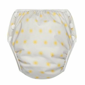 Bumbuns - Bumbuns - Couche de bain bébé - Suns yellow -Taille S