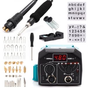 Station de soudage et pyrographe / po&ecirc;le &agrave; bois Yihua 939D-II 145W