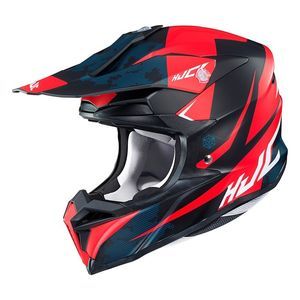 HJC Casque cross I50 Tona noir/rouge - XS