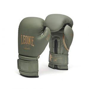 LEONE 1947, Gants de Boxe Édition Militaire, Adulte Unisexe, Vert, 16 OZ, GN059G