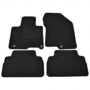 VidaXL Ensemble de tapis d'auto 4 pcs pour Hyundai Santa Fe IV