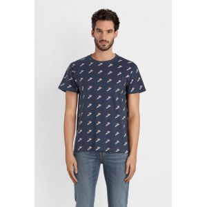 ELLESSE Tee Shirt AOP Bleu