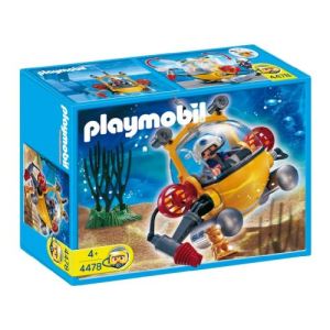 Playmobil 4478 - Explorateur avec cloche de plong&eacute;e