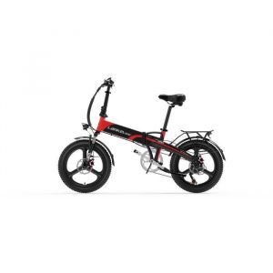 Image de V&eacute;lo &Eacute;lectrique Lankeleisi G660 Rouge 500w 20 " Pouces Fat Bike Vtt 12.8ah 110km 30km-H Pliage