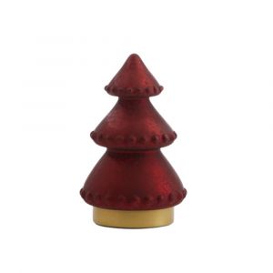 Millumine Lampe led Sapin rouge et or