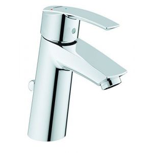 Grohe 23552001 Start Mitigeur lavabo avec tirette, Taille-: M, chrome