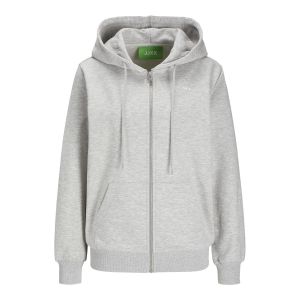 Jack & Jones JJXX Sweat à Capuche zippé JXABBIE Sweat à Capuche zippé Light Grey Melange XS Light Grey Melange XS