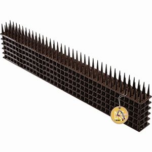 KADAX Pigeon Bird Spikes Plastique Fort 6 pcs 3,06 m