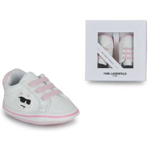 Karl Lagerfeld Chaussons bébé Z30993 Blanc - Taille 17,19,21