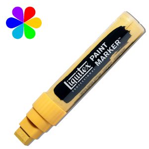 Liquitex Marqueur Paint Markers, Large 15mm, Jaune de Naples imitation