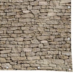 Werkapro Brise vue motif pierre 160g-m2 1 x 5 m