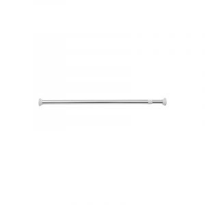 Kleine Wolke 3302100000 Tringle de Douche &agrave; Ressorts Blanc Longueur 130 &agrave; 250 cm &Oslash; 25 mm