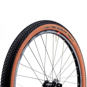 Image de Deli Tire Pneu gravel 26x2 10 ts deli quanta pro noir marron tan sa 270 54 559