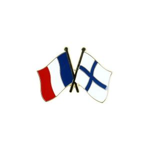 Clj Charles Le Jeune Broches Pin's Drapeaux Jumelage France - Finlande