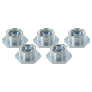 VAR Bag Of 5 Hex Nuts 4.95 mm Silver