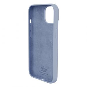 Puro Coque Silicone Magnétique iPhone 14 Bleu