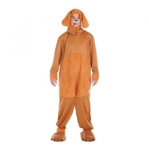 Costume for Adults Men Plush Toy Dog 3 Pieces