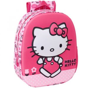 Image de Sanrio Sac à dos Rose 3D 33 CM Maternelle