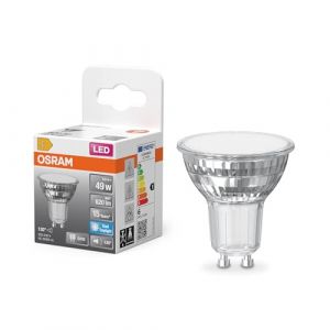 Osram Spot LED Star PAR16 5,6 W 865, 6 500 K lumi&egrave;re du jour, GU10, 120 &deg;, 620 lm, design enti&egrave;rement en verre