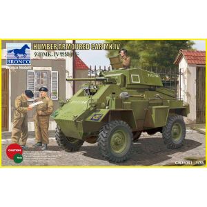 Bronco Models CB35081 - Maquette automitrailleuse Britannique Humber armored car MK IV
