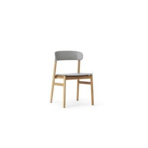 Normann Copenhagen Chaise Herit - Synergy gris - chêne fumé Gris