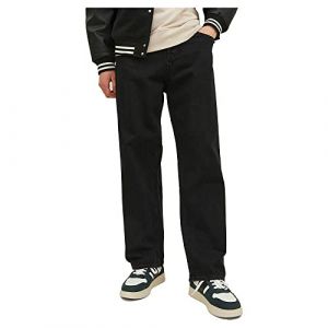 Jack & Jones Jjialex Jjoriginal Sbd 306 Noos Homme Pantalon en jean pour homme, Jean Noir, 36W / 32L