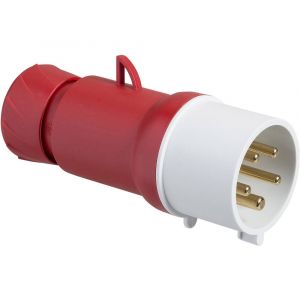 Schneider Electric PratiKa - fiche mobile industrielle droite 16 A - 3P+N+T - 380-415 V CA - IP44 - PKE16M435