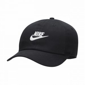 Nike Casquette d&eacute;lav&eacute;e sans structure Futura Club pour enfant - Noir - Taille TAILLE UNIQUE - Unisex