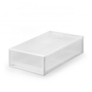 Tiroir de rangement empilable - [40 x 65 cm] - Hauteur 18 cm