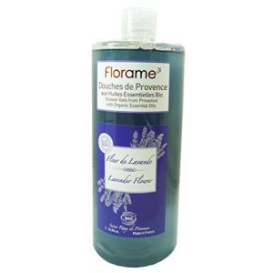 Florame Douches de Provence - Gel douche bio fleur de lavande 1 litre