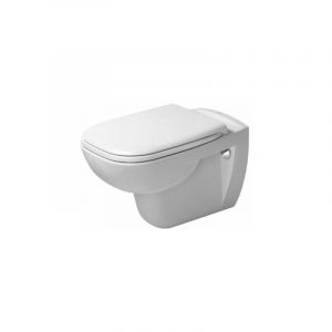 Duravit PACK CUVETTE SUSPENDUE D-CODE 540MM AVEC ABATTANT SANS AMORTISSEUR FC RÉF.45351900A1