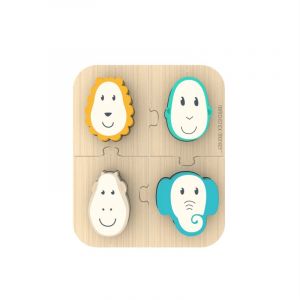 Matchstick Monkey Holz-Spielzeug Tier-Puzzle