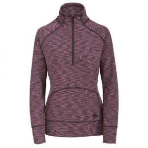 Trespass Moxie - Haut polaire à col zippé - Femme (34) (Framboise) - UTTP2900