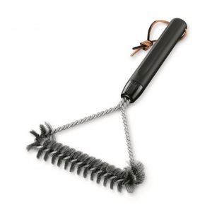 Brosse à barbecue triangulaire l 30 x l 17 cm noir