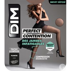 Image de DIM Collant Perfect Contention Fantaisie Noir T2 Paire 1