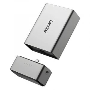 Lexar Workflow Go Portable Back-up housing with 2 Module bay (Workflow readers/SSD)