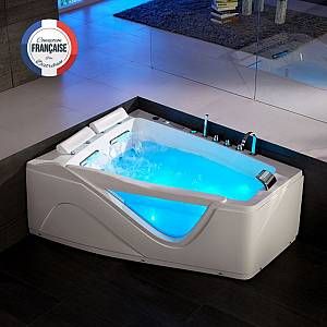 Distribain Baignoire balneo D-Neptune 47 jets