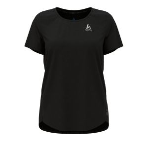Image de Odlo Zeroweight Chill-Tec Crew Neck SS Top Women, noir S T-shirts course &agrave; pied