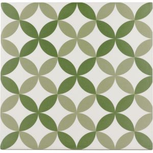 RIVOLI - BERGEN AZUL - Carrelage 20x20 cm aspect carreaux de ciment 30725