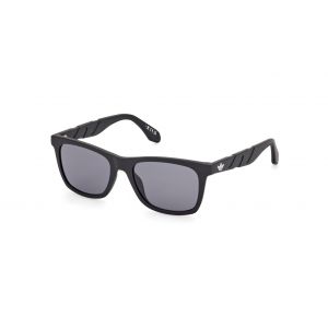 Adidas Unisex OR0101 02A Lunettes de soleil Inject&eacute; Noir Gris Carr&eacute; Normale