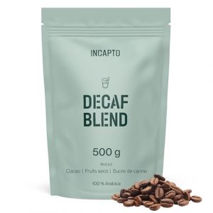 Caf&eacute; Misturado Descafeinado &Aacute;gua Su&iacute;&ccedil;a M&eacute;xico e Brasil 500 g - Incapto Coffee