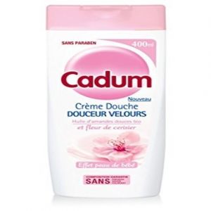 Image de Cadum Cr&egrave;me douche douceur velours fleur de cerisier