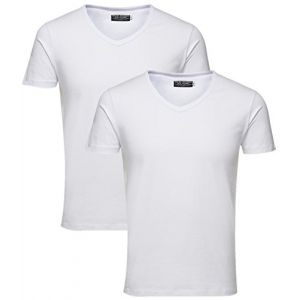 Image de Jack & Jones T-shirts Jack---jones Basic V Neck - Optical White - XL