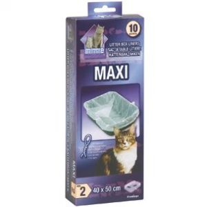 Karlie Paquet de 10 sacs pour bacs à litière 40 x 50 cm