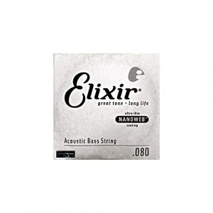 Elixir 15780 - Cordes basse acoustique au détail File rond 080