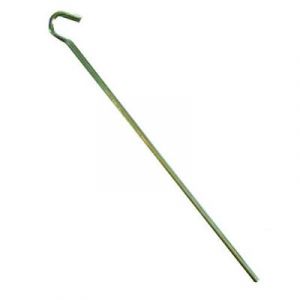 Gardman 15401 Pack de 10 Piquets de Jardin Fil Machine Galvanisé