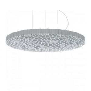 Artemide CALIPSO-Suspension LED 3000K &Oslash;52cm Blanc - design&eacute; par Neil Poulton &Oslash; 52,6cm / Base &Oslash; 27cm / l 7,5cm / Hauteur max plafond